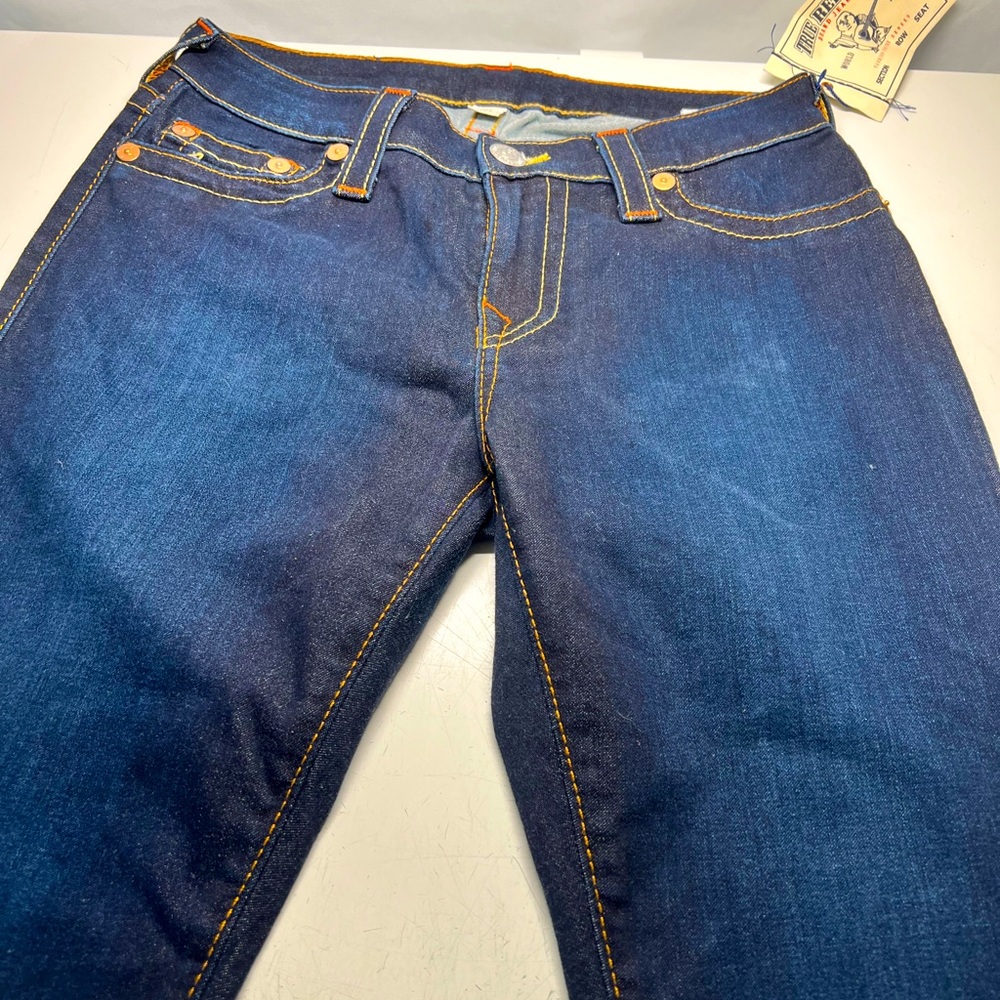 True Religion Curvy Skinny Lonestar color 2003 28-29 NWT